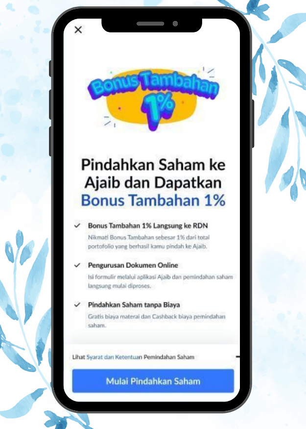 Pemindahan Saham dari Sekuritas Lain ke Ajaib Kini Lebih Mudah, Bisa Dapat Bonus Tambahan 1% Juga!-1